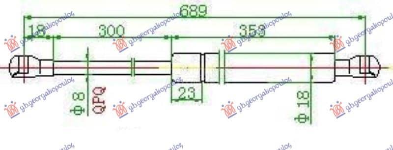 AMORTIZER HAUBE 200 njutna