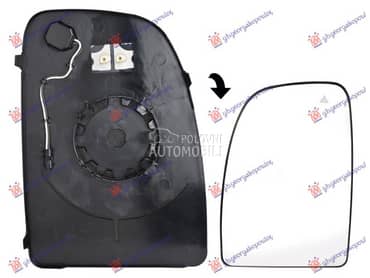 STAKLO RETROVIZORA SA... za Citroen Ostalo od 2020. do 2023. god.