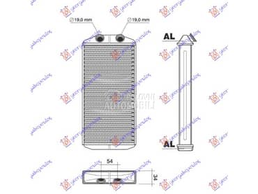 GREJAC KABINE za Citroen C-ELYSEE od 2013. do 2016. god.
