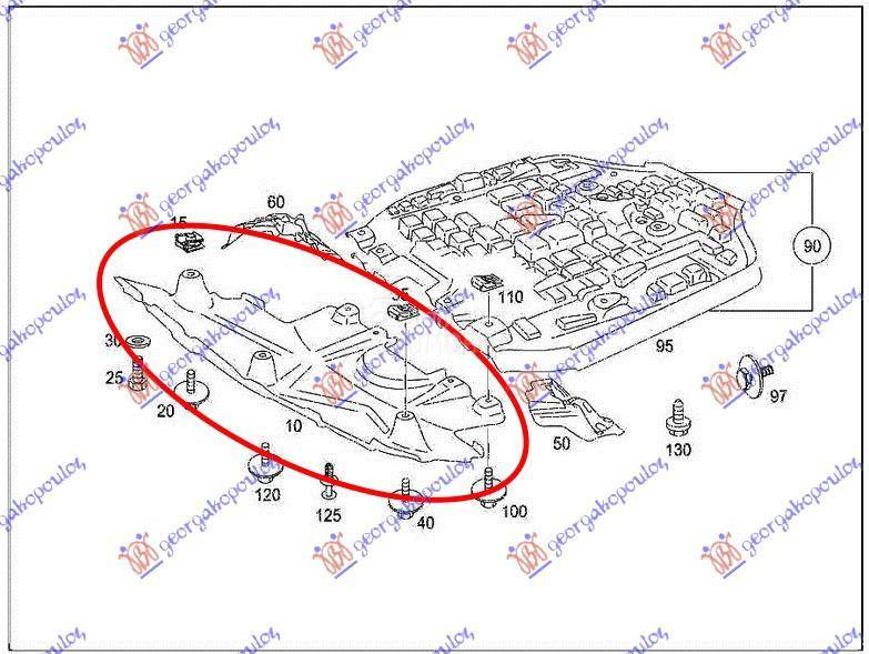 ZASTITA MOTORA PLASTICNA