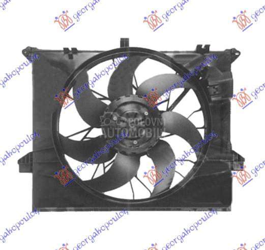 VENTILATOR KOMPLET (BENZIN/DIZ