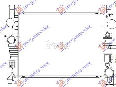 HLADNJAK MOTORA 4.3-5.0 BENZIN za Mercedes Benz S Klasa od 1998. do 2005. god.