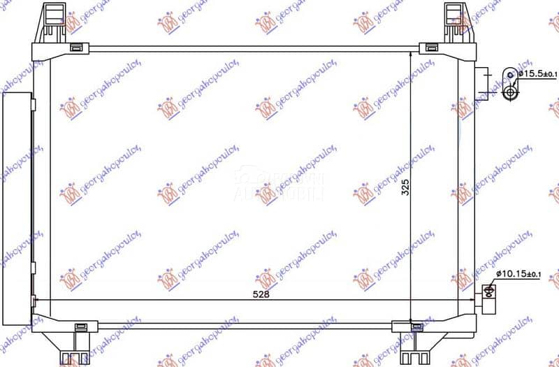 HLADNJAK KLIME 1.0i/1.3...