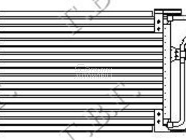 HLADNJAK KLIME BENZIN/DIZEL (5 za Ford Fiesta od 1999. do 2002. god.