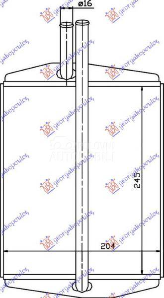 GREJAC KABINE (245x210x16)