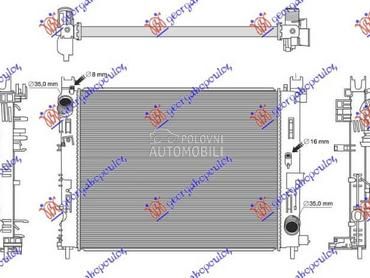 HLADNJAK MOTORA 1.5 DCI DIZEL za Dacia Duster od 2017. do 2022. god.