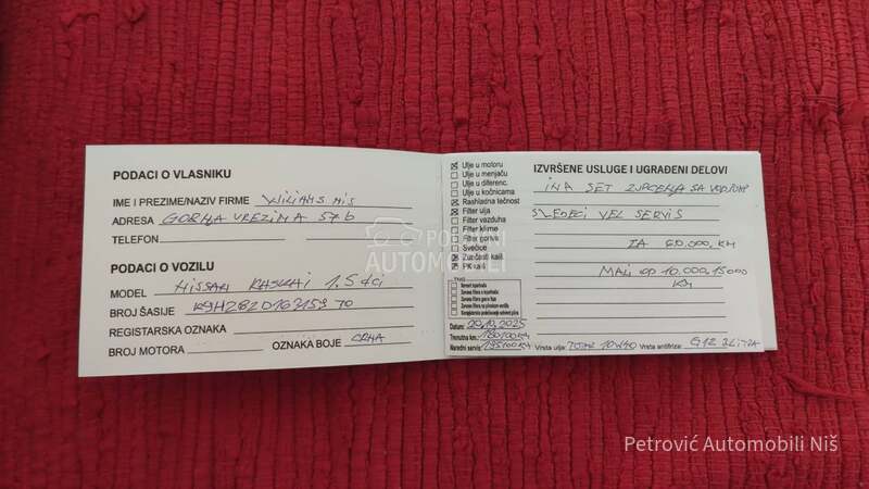 Nissan Qashqai 1.5 DCi /Nav/Pan/Kam