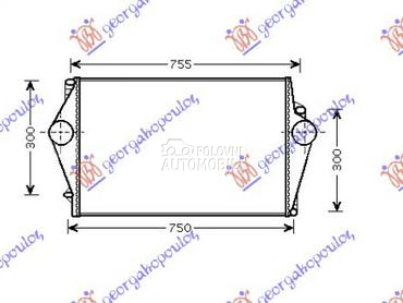 HLADNJAK INTERKULERA BENZIN-DI za Volvo XC70 od 2000. do 2007. god.