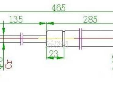 AMORTIZER HAUBE 500 njutna za Subaru Forester od 2008. do 2012. god.