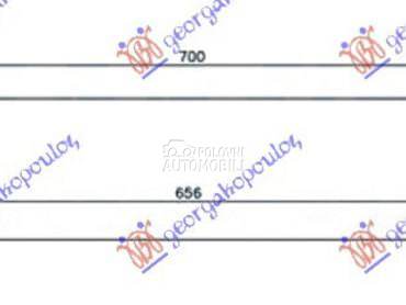 HLADNJAK INTERKULERA 1.6-2.0 D za Volvo C70 od 2010. do 2025. god.