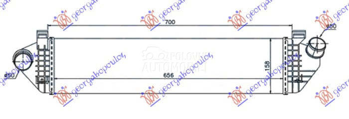 HLADNJAK INTERKULERA 1.6-2.0 D