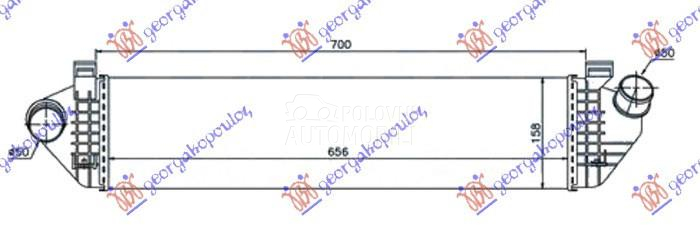 HLADNJAK INTERKULERA 1.6-2.0 D