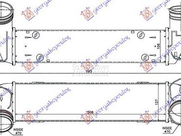 HLADNJAK INTERKULERA 3.0... za BMW Serija 3 od 2011. do 2013. god.