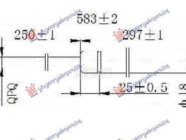 AMORTIZER GEPEK VRATA 460... za Škoda Octavia od 2008. do 2013. god.