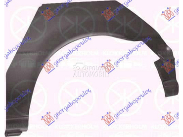 RUB 2 VRATA za Ford Fiesta od 1990. do 1995. god.