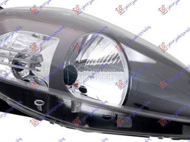 FAR ELEKTRICNI CRNI -08 Desno za Fiat Punto od 2005. do 2012. god.