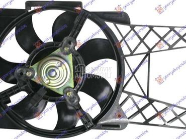 VENTILATOR KOMPLET (/-) za Fiat Seicento od 2001. do 2006. god.