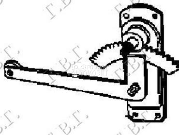 PODIZAC PREDNJEG PROZORA MEHAN za Ford Transit Connect od 1992. do 1995. god.