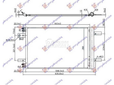 HLADNJAK KLIME... za Opel Combo za 2018. god.