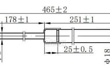 AMORTIZER HAUBE 285 njutna za Kia Sorento od 2009. do 2012. god.