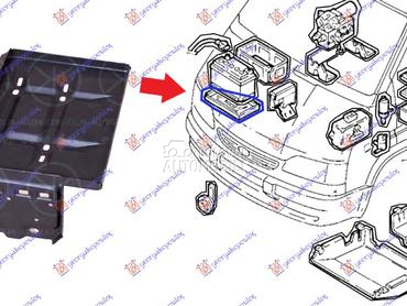 NOSAC AKUMULATORA (BENZIN) za Ford Transit Connect od 1992. do 1995. god.