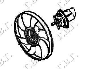 VENTILATOR HLADNJAKA KOMPLET (