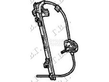 PODIZAC PREDNJEG PROZORA ELEKT za Renault Megane od 1996. do 1998. god.