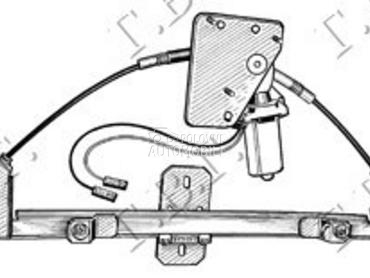 PODIZAC ZADNJEG PROZORA ELEKTR za Renault Megane od 1996. do 1998. god.