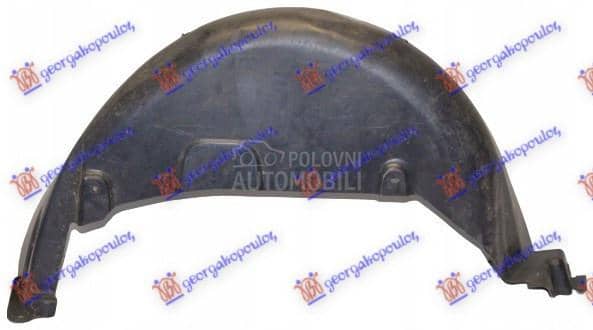 ZADNJE POTKRILO PLASTICNO Levo