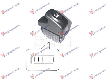 PREKIDAC U PREDNJIM/ZADNJIM VR za Renault Laguna od 1994. do 1998. god.