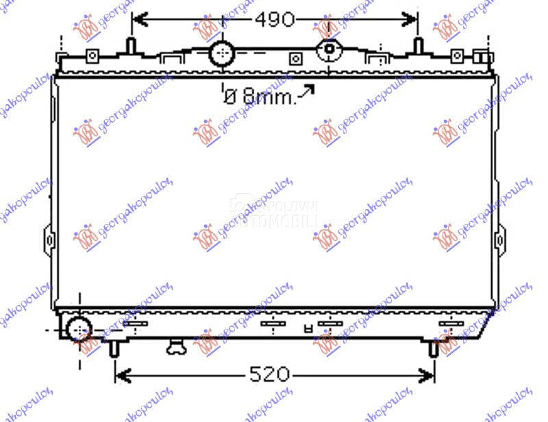 HLADNJAK MOTORA 2.0 CRDi (MAN)