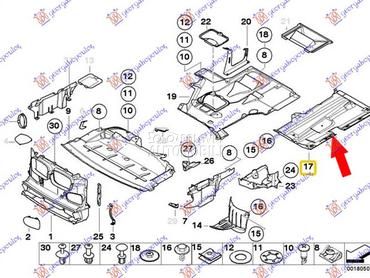 ZASTITA MOTORA za BMW Serija 5 od 1996. do 2002. god.