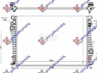 HLADNJAK MOTORA 2.0 BENZIN... za Land Rover Range Rover Evoque od 2015. do 2019. god.