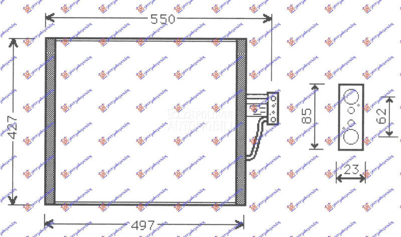 HLADNJAK KLIME BENZIN/DIZEL (4