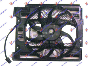 VENTILATOR KLIME (BENZIN/DIZEL za BMW Serija 5 od 1996. do 2002. god.