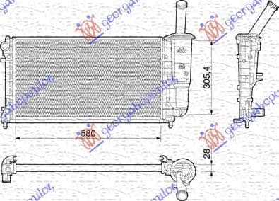 HLADNJAK MOTORA 1.4i 16V...