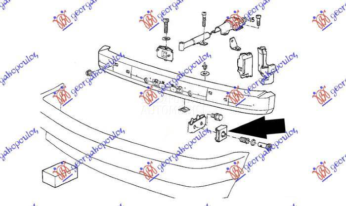 NOSAC PREDNJEG/ZADNJEG BRANIKA