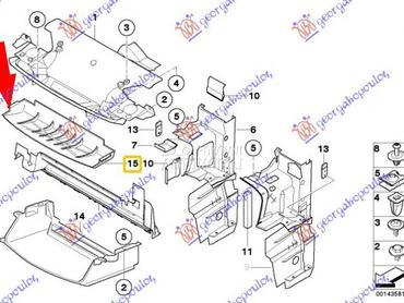 ZASTITA MOTORA (VELIKA) BENZIN za BMW Serija 3 od 1990. do 1998. god.