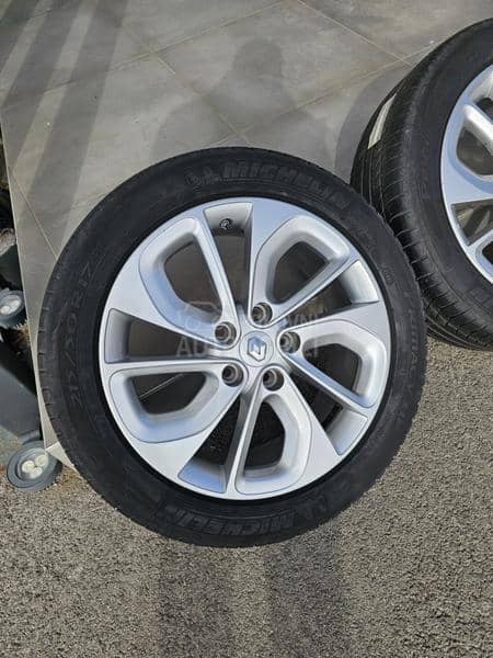 Aluminijumske felne renault original 17" 5 x 114.3