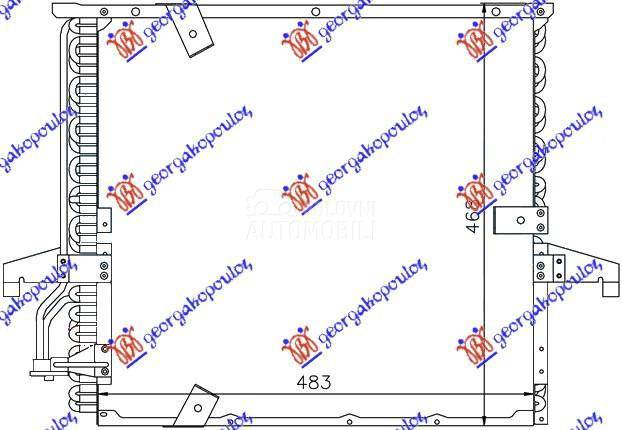 HLADNAK KLIME BENZIN - 2.5TD (
