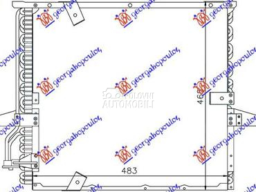HLADNAK KLIME BENZIN - 2.5TD ( za BMW Serija 3 od 1994. do 1998. god.