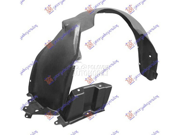 POTKRILO PLASTICNO Desno za Citroen C1 za 2014. god.