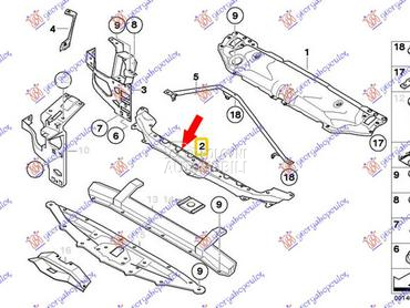 VEZNI LIM GORNJI za BMW Serija 5 od 2003. do 2010. god.
