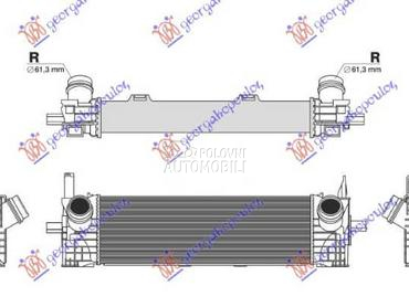 HLADNJAK INTERKULERA 2.0 DIZEL za BMW X3 od 2017. do 2021. god.