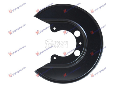 ZASTITA ZADNJEG KOCIONOG DISKA za Škoda Octavia od 2008. do 2013. god.