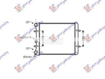 HLADNJAK MOTORA 1.4/1.6... za Seat Toledo od 1999. do 2004. god.