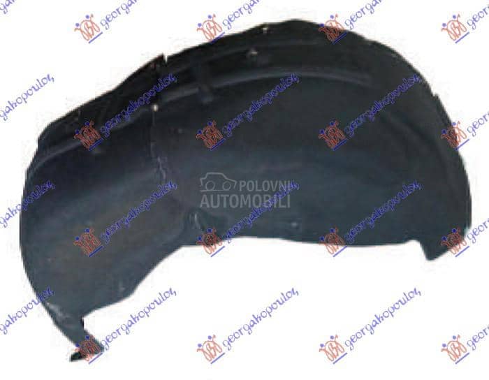 ZADNJE POTKRILO PLASTICNO Levo