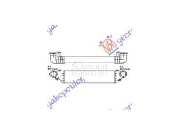 HLADNJAK INTERKULERA... za Mercedes Benz C Klasa od 2003. do 2007. god.