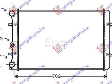 HLADNJAK MOTORA ZA SVE MODELE za Volkswagen Golf 4 od 1998. do 2004. god.