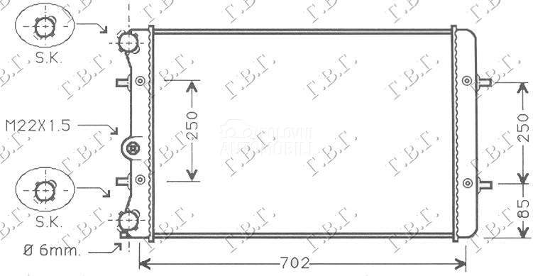 HLADNJAK MOTORA ZA SVE MODELE